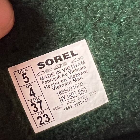 Sorel Flurry Print Adjustable Polka Dots Boots Fuchsia Fizz NC3503-650 Girl's 5 - Picture 9 of 10